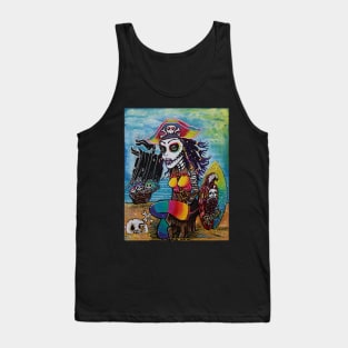 Pirate Girl - Surfs Up Tank Top